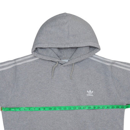 Mens UK Size 2XL adidas Grey Pullover Hoodie