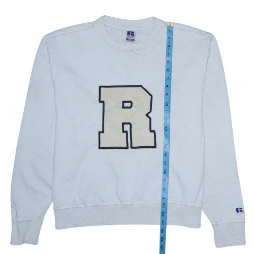Womens UK Size M Russell Athletic Grey Pullover Sweatshirt