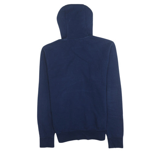 Mens UK Size XS Nike Blue Pullover Hoodie