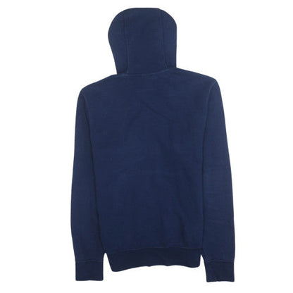 Mens UK Size XS Nike Blue Pullover Hoodie
