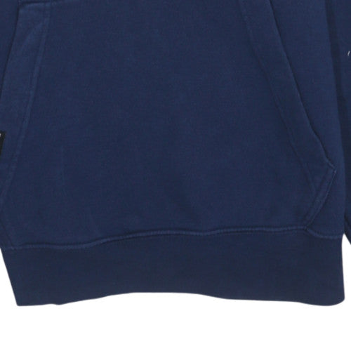 Mens UK Size XS Nike Blue Pullover Hoodie