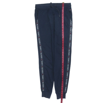 Mens UK Size S Tommy Hilfiger Regular Fit Jogger Blue Trousers
