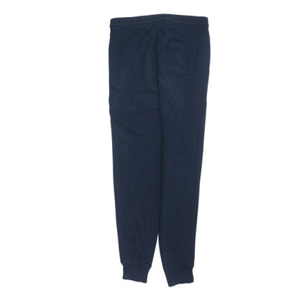 Mens UK Size S Tommy Hilfiger Regular Fit Jogger Blue Trousers