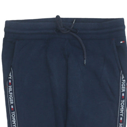 Mens UK Size S Tommy Hilfiger Regular Fit Jogger Blue Trousers