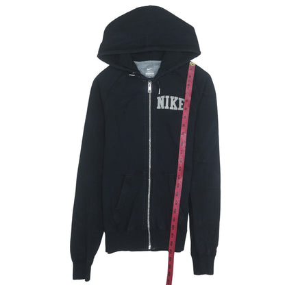 Womens UK Size XS Nike Black Full Zip Hoodie
