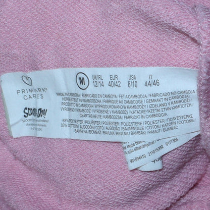 Womens UK Size M Primark Pink Pullover Hoodie