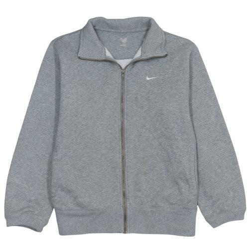 Mens UK Size L Nike Grey Full Zip Sweatshirt