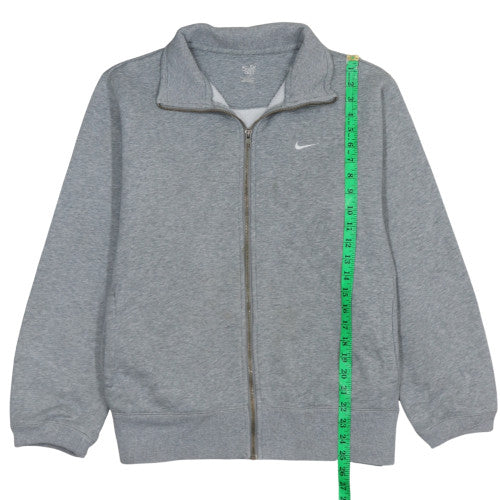 Mens UK Size L Nike Grey Full Zip Sweatshirt