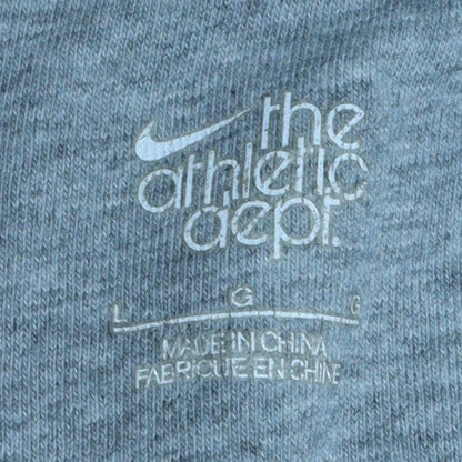 Mens UK Size L Nike Grey Full Zip Sweatshirt