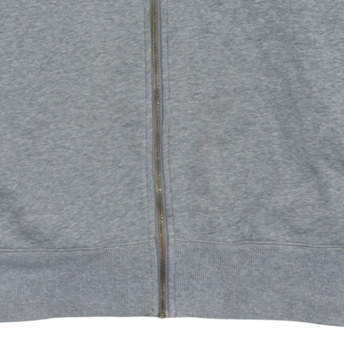 Mens UK Size L Nike Grey Full Zip Sweatshirt