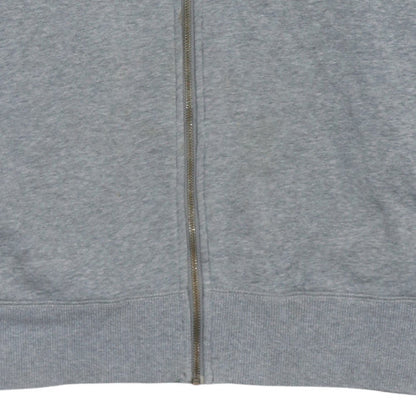 Mens UK Size L Nike Grey Full Zip Sweatshirt