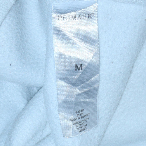 Mens UK Size M Primark White Pullover Hoodie