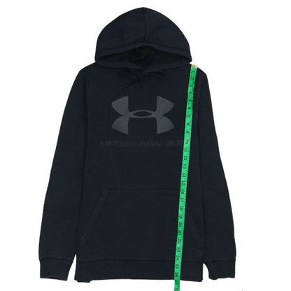 Mens UK Size M Under armour Black Pullover Hoodie