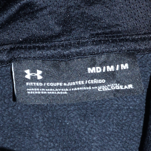 Mens UK Size M Under armour Black Pullover Hoodie