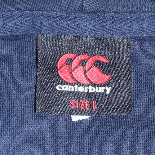 Mens UK Size L Canterbury Blue Pullover Hoodie