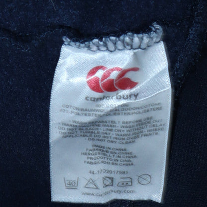 Mens UK Size L Canterbury Blue Pullover Hoodie