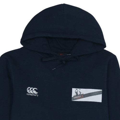 Mens UK Size L Canterbury Blue Pullover Hoodie