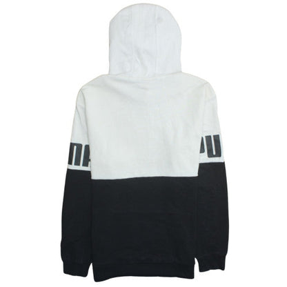 Mens UK Size M PUMA Black Pullover Hoodie
