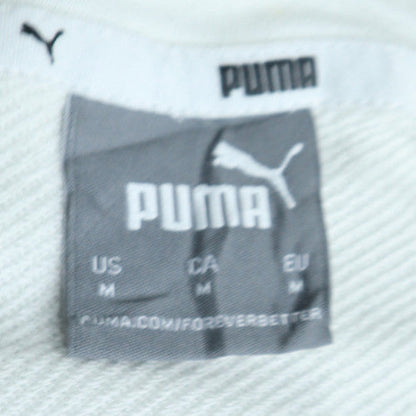 Mens UK Size M PUMA Black Pullover Hoodie