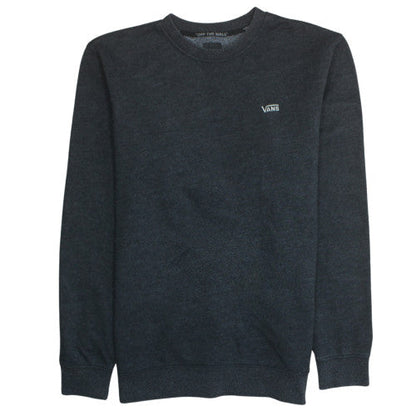 Mens UK Size M VANS Black Pullover Sweatshirt