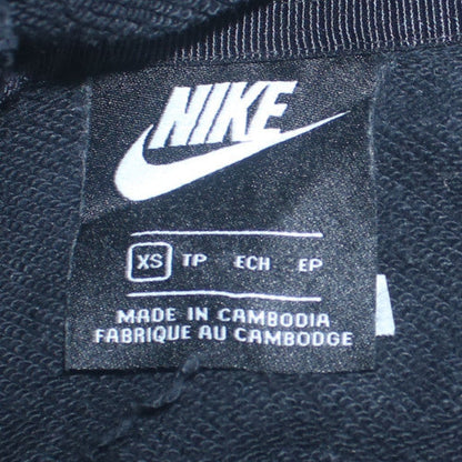 Mens UK Size XS Nike Black Pullover Hoodie