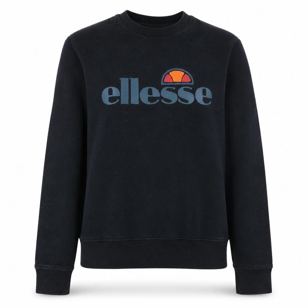 Womens UK Size 10 ellesse Black Pullover Sweatshirt