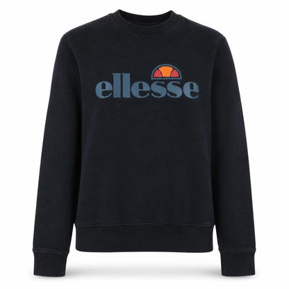 Womens UK Size 10 ellesse Black Pullover Sweatshirt