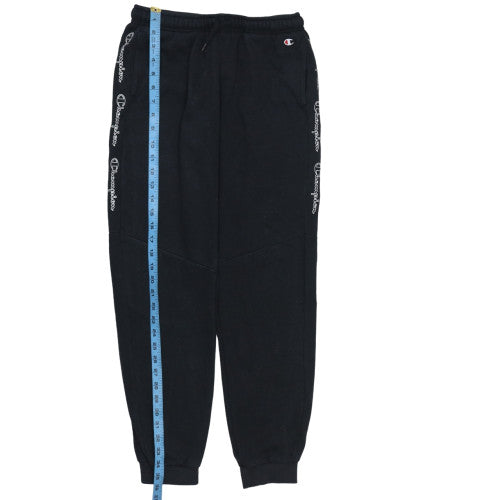 Boys UK Size XL Champion Regular Fit Jogger Black Trousers
