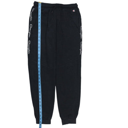 Boys UK Size XL Champion Regular Fit Jogger Black Trousers
