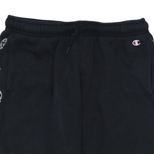 Boys UK Size XL Champion Regular Fit Jogger Black Trousers