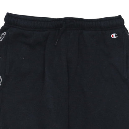 Boys UK Size XL Champion Regular Fit Jogger Black Trousers