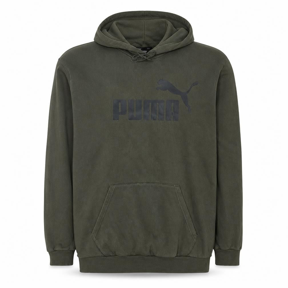 Mens UK Size XL PUMA Green Pullover Hoodie