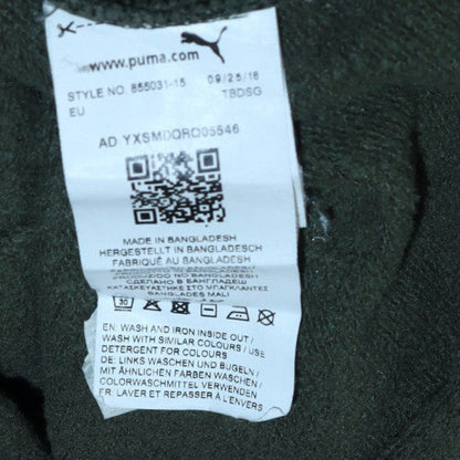 Mens UK Size XL PUMA Green Pullover Hoodie