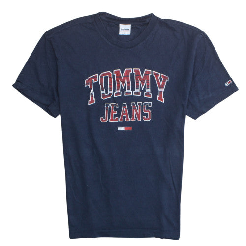 Mens UK Size L Tommy Jeans Blue  T-Shirt