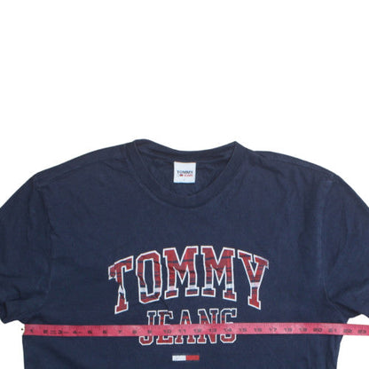 Mens UK Size L Tommy Jeans Blue  T-Shirt
