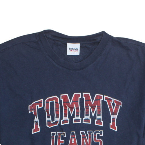 Mens UK Size L Tommy Jeans Blue  T-Shirt