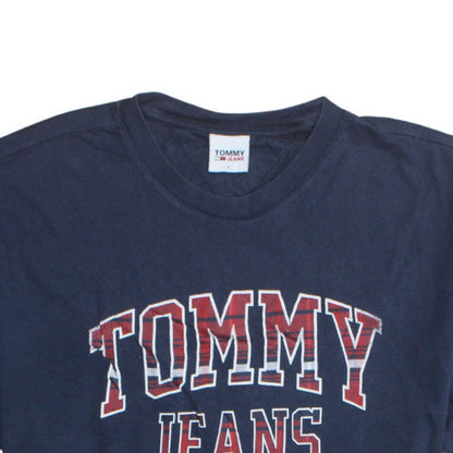 Mens UK Size L Tommy Jeans Blue  T-Shirt