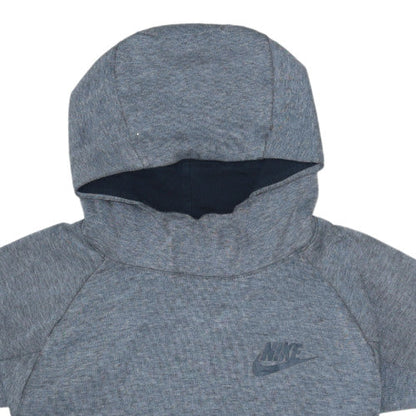 Nike Boys Grey Pullover Short Sleeve Hoodie 12-13 Years Regular Fit
