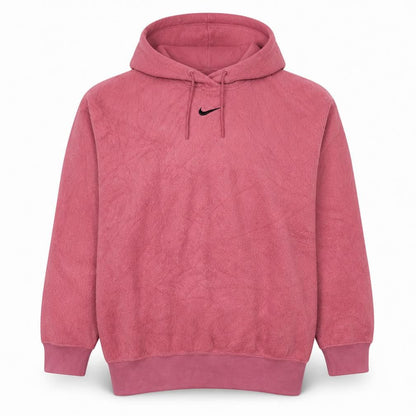 Womens UK Size M Nike Pink Pullover Hoodie