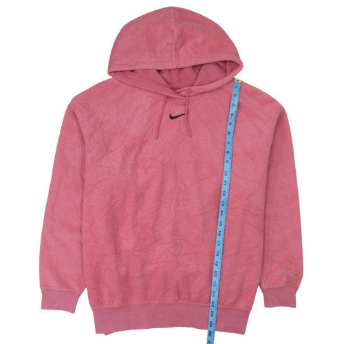 Womens UK Size M Nike Pink Pullover Hoodie