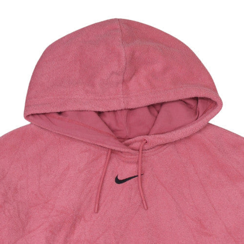 Womens UK Size M Nike Pink Pullover Hoodie