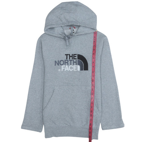 Mens UK Size S The North Face Grey Pullover Hoodie
