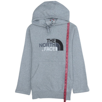 Mens UK Size S The North Face Grey Pullover Hoodie