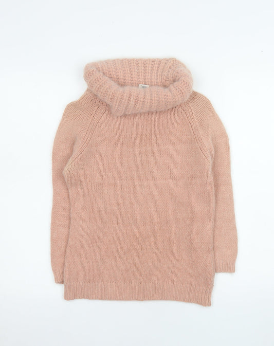 Womens UK Size 12 MNG Pink Pullover Jumper