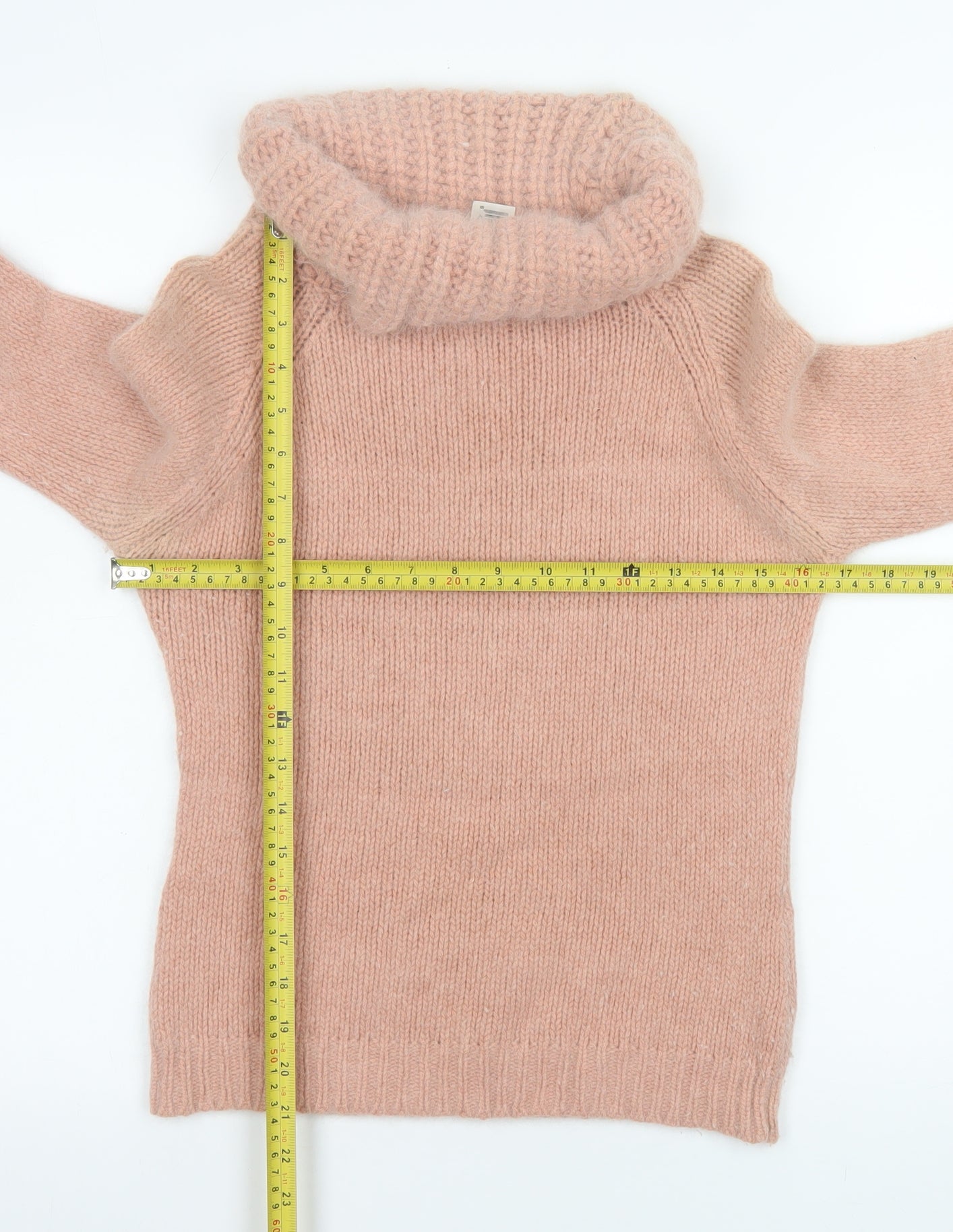 Womens UK Size 12 MNG Pink Pullover Jumper