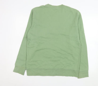 Mens UK Size M J.Lindeberg Green Pullover Sweatshirt