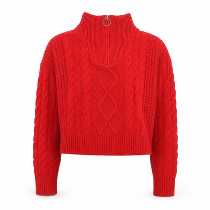 Womens UK Size 12 Brave Soul Red Pullover Jumper