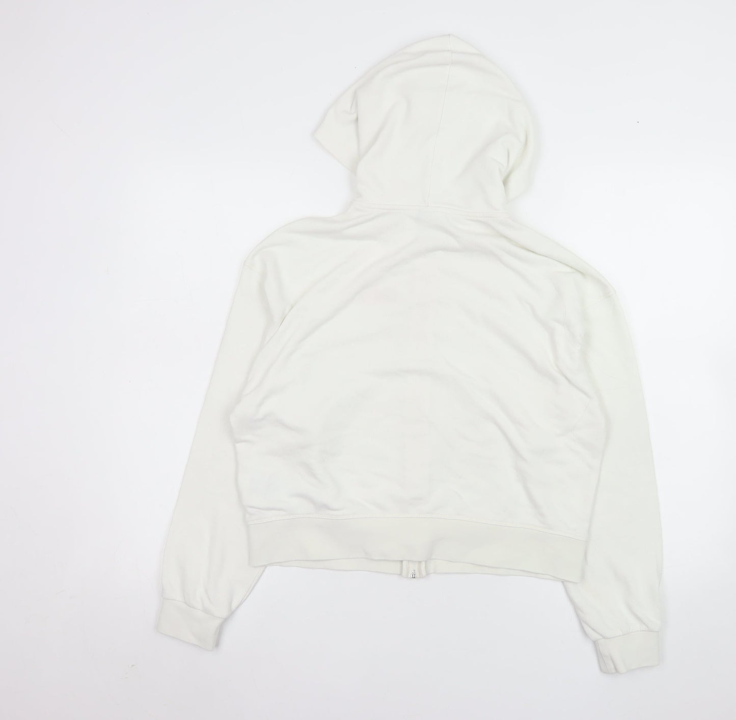 Girls UK Size 13-14 Years Champion White Basic Jacket