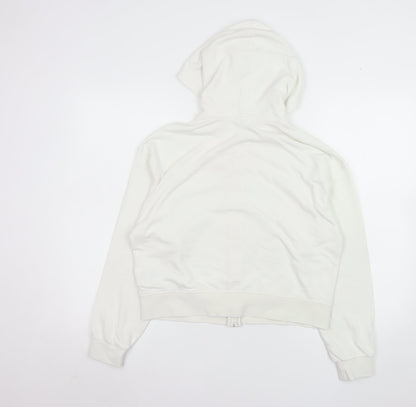 Girls UK Size 13-14 Years Champion White Basic Jacket