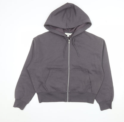 Womens UK Size S Marks and Spencer Grey Basic Jacket